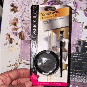 Kleancolor Eyebrows Essential Kit with Brush - Black